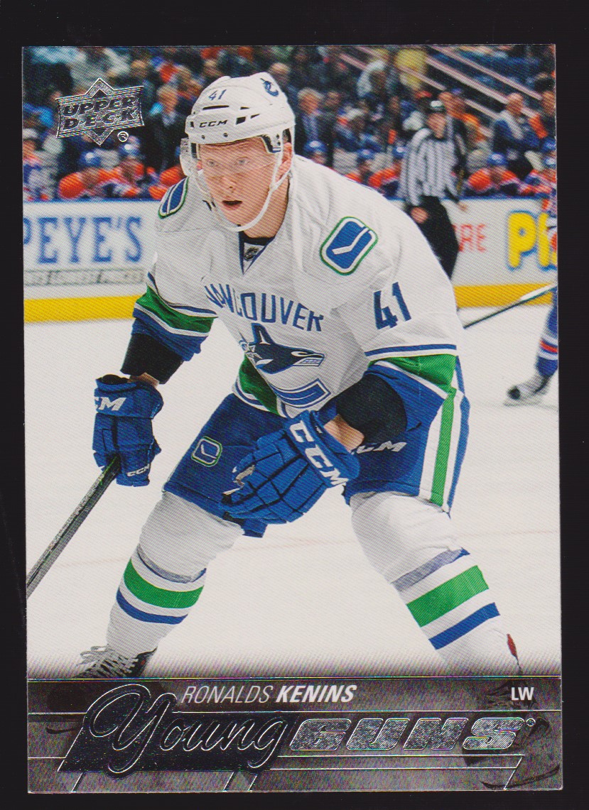 (image for) 2015-16 Upper Deck #225 Ronalds Kenins YG RC